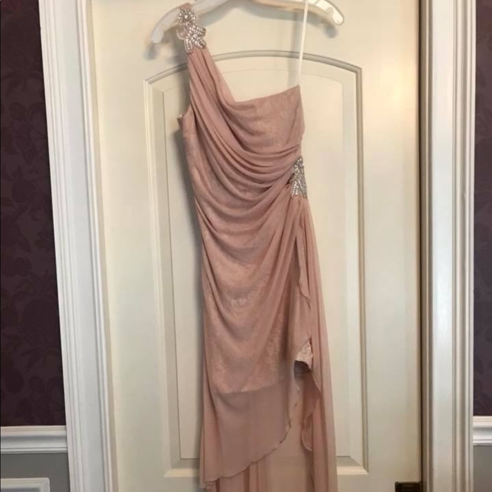Blush pink dress